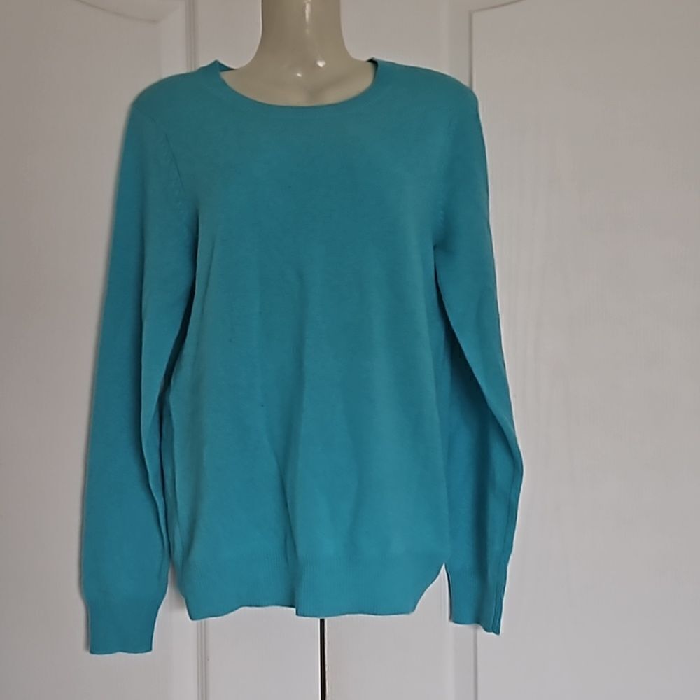 Joe Fresh Women's Cashmere Sweater Blue Small